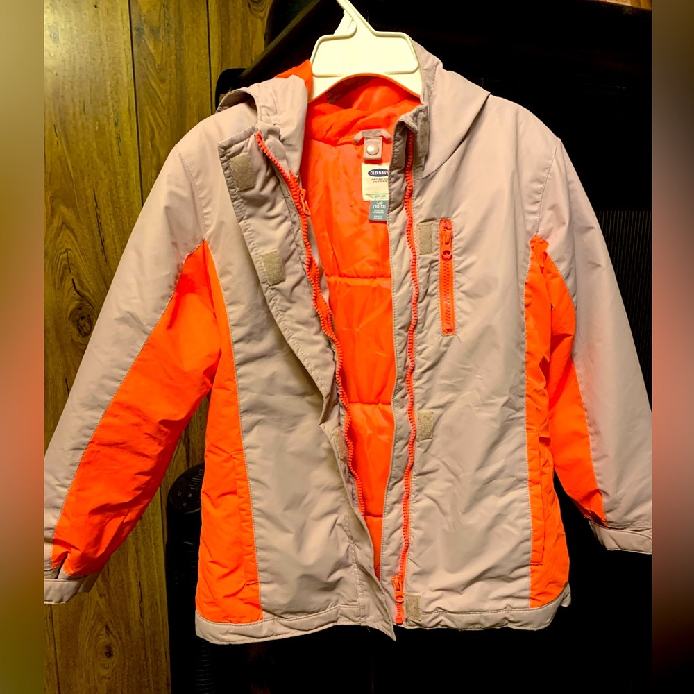Old Navy Coat pink/light pink coat size 10/12